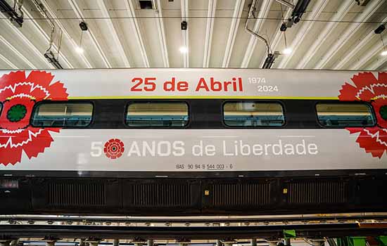 CP celebrates the 50th anniversary of 25 April with the ‘Freedom Train’