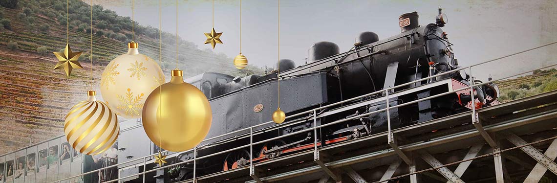 CP's Historical Christmas Train Lights Up the Way Between Porto and Ermesinde