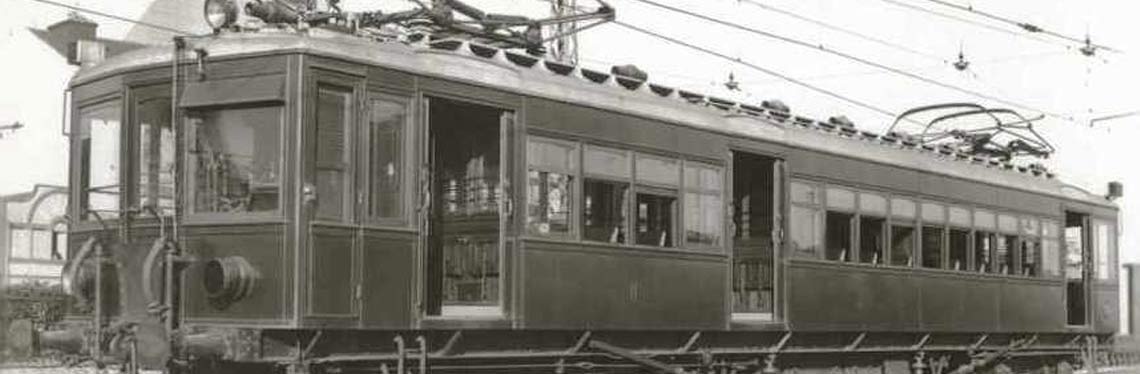 Linha de Cascais automotora Electrica de 2ª classe - 1926
