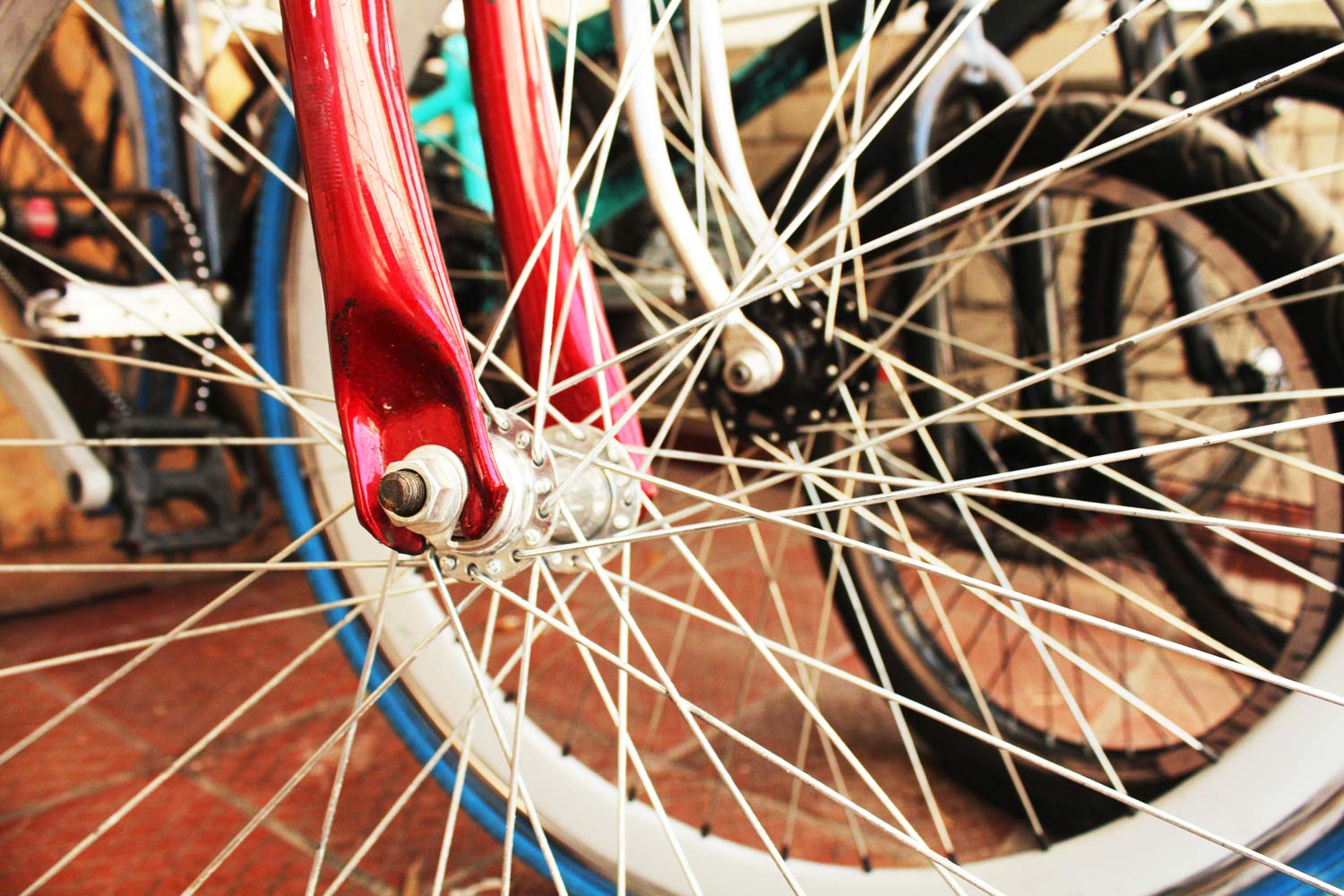  Bicycle wheels 