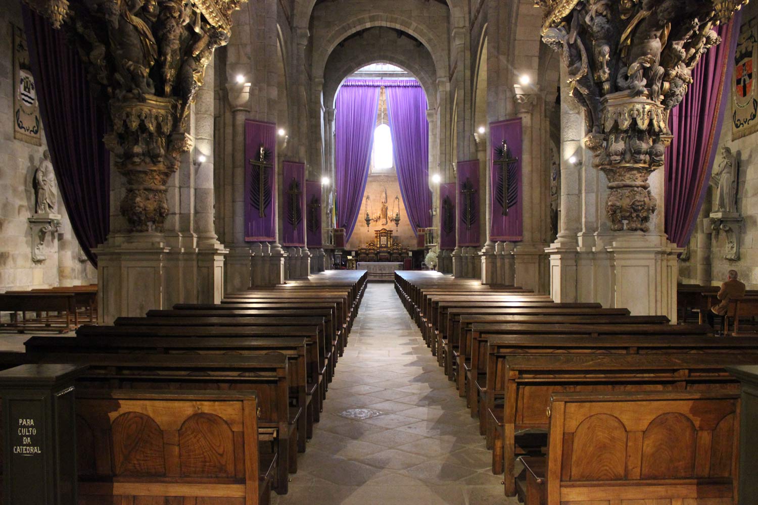 interior da Sé de Braga