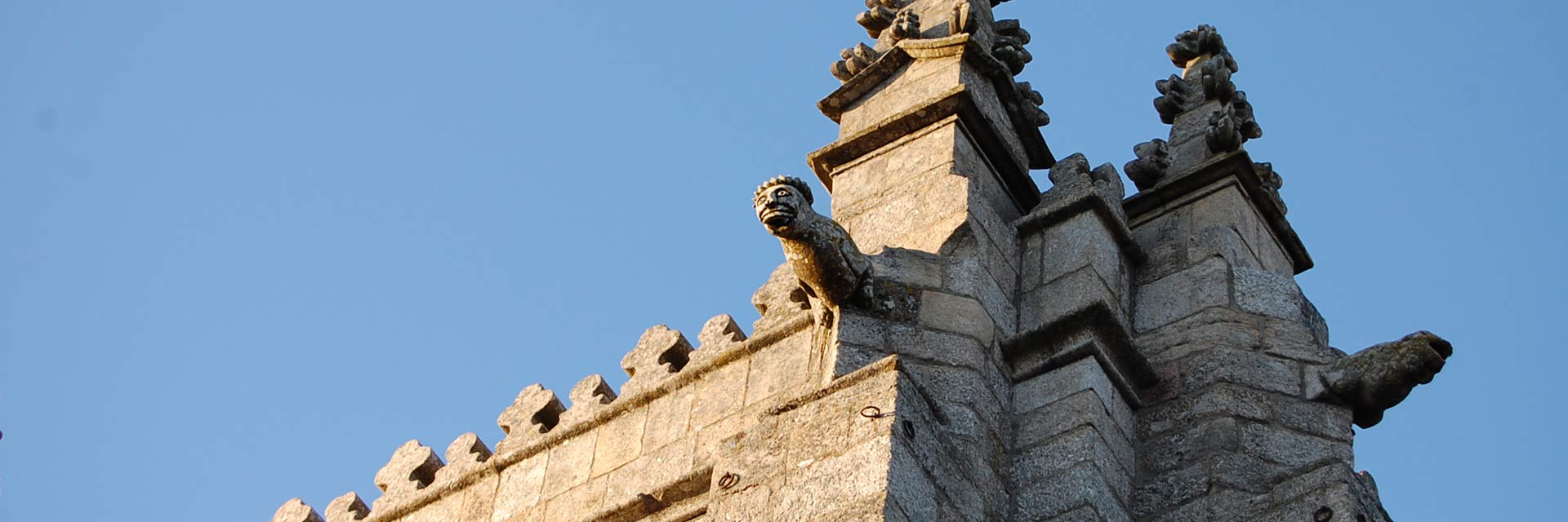 Detail of one of the more than 70 gargoyles on the Cathedral.