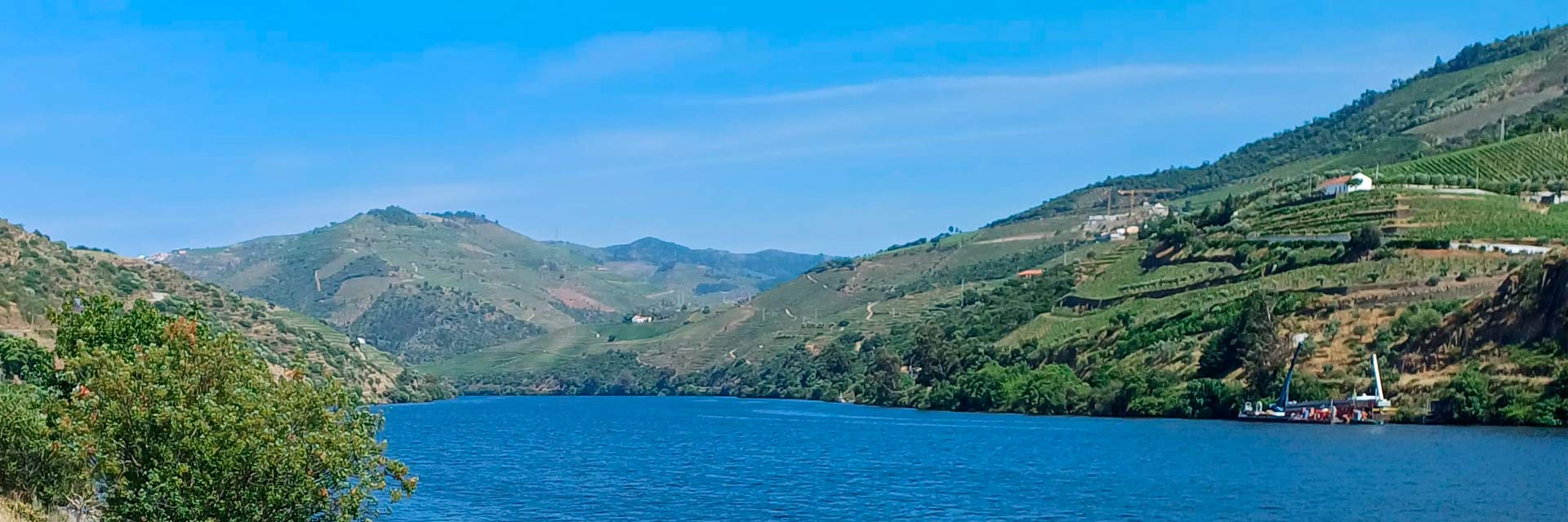Douro River and the mountains.