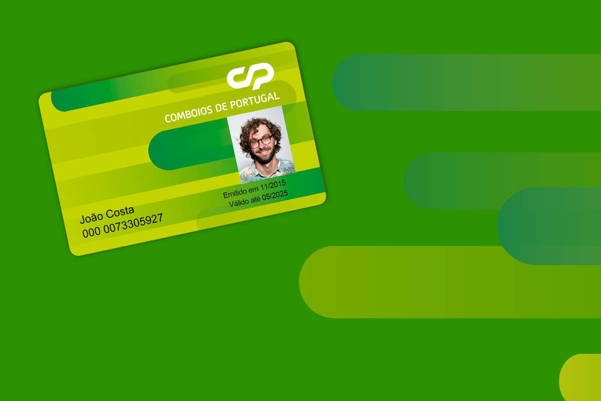 Image of CP Card, on a green background with graphics.