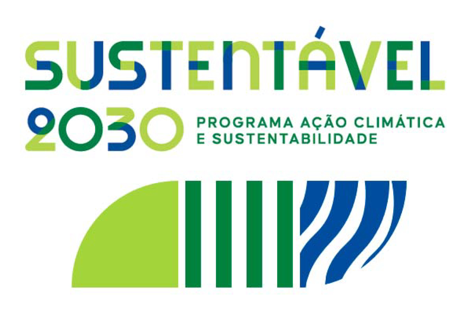 Logos Sustentável 2030, Portugal 2030 e Cofinanciamento UE.
