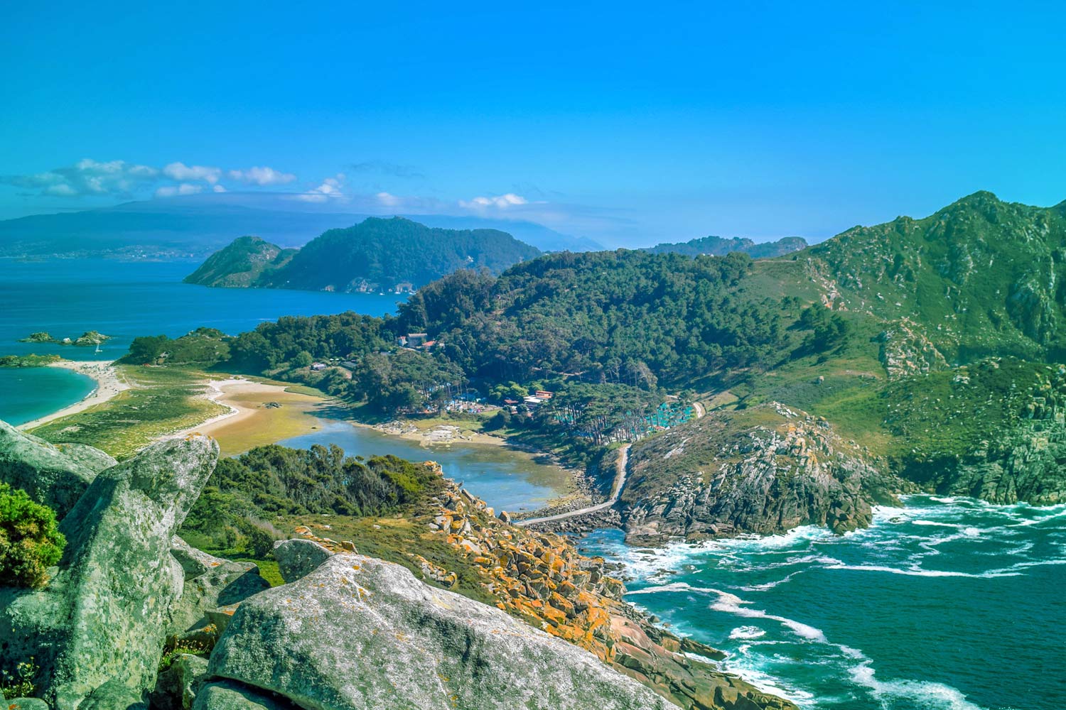  Cíes Islands, an archipelago off the coast of Galicia
      
